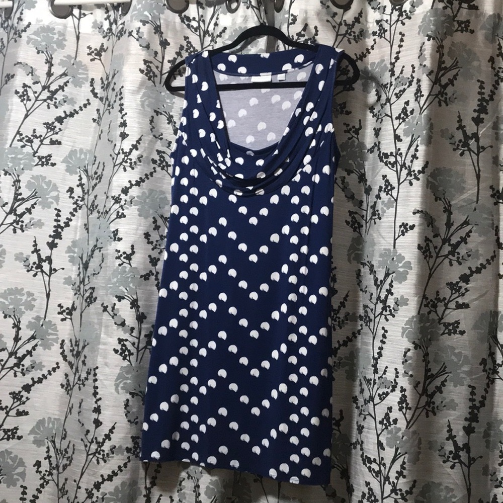 Polka dot sun dress size L